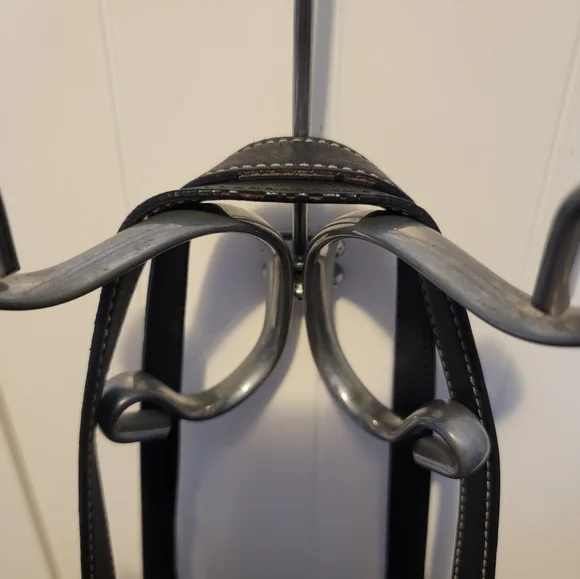 Coach Signature Gray Black Jacquard Leather Satchel F11526 - Picture 12 of 15